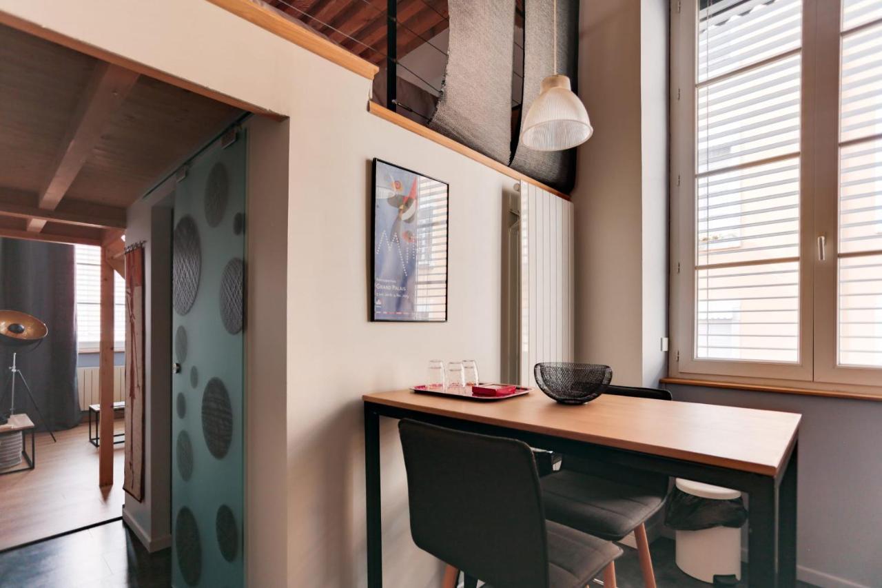 リヨンGuestready - Charmant Loft Croix-Paquet Pour 2アパートメント エクステリア 写真