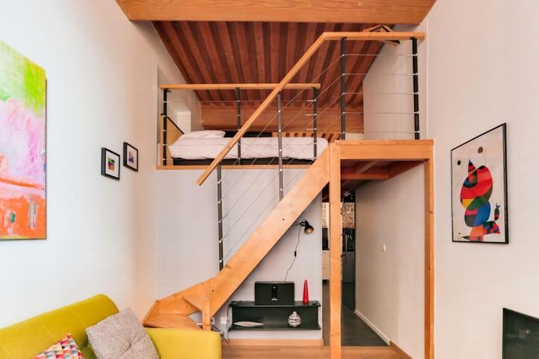 リヨンGuestready - Charmant Loft Croix-Paquet Pour 2アパートメント エクステリア 写真